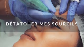 COMMENT ENLEVER UN MAQUILLAGE SEMIPERMANENT [upl. by Sayles]