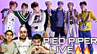 REACCIÓN BTS  PIED PIPER LIVE 🥺😍 [upl. by Lucienne]