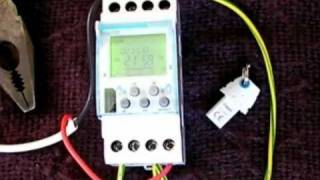 Pt 1 How to program a digital timer Hager EG203E [upl. by Cavallaro]