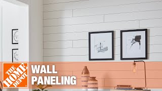 Wall Paneling Ideas  The Home Depot [upl. by Dyrraj]