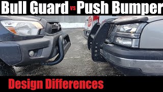 Push Bumper vs Bull Guard  AnthonyJ350 [upl. by Weaver]