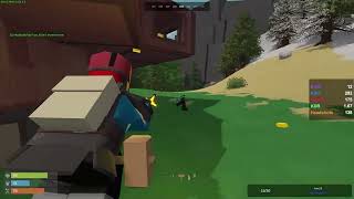 Unturned Rust Mod PVP Clips  Rusturned Hyperion Server [upl. by Aissat]