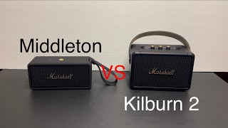 Marshall Middleton vs Kilburn 2 🔊 wich one to buy [upl. by Corabel116]