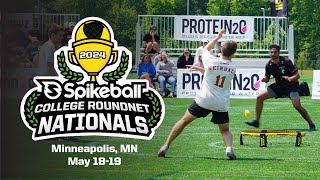 2024 Spikeball College Roundnet Nationals [upl. by Icaj]