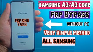 Samsung A03 core Frp bypass android 12 without pc  Samsung A032f frp bypass  A03 frp bypass 2023 [upl. by Ku]