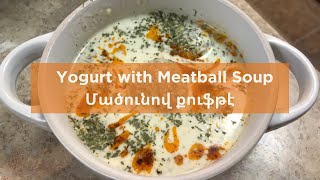 Armenia Meatball Yogurt SoupAround the World in a Bowl of Soup with Chef Ricky [upl. by Idonna]