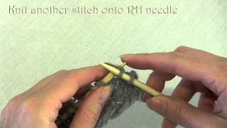 Knitting How to bind off knitting [upl. by Clementius426]