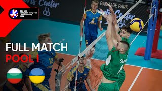 Full Match  Bulgaria vs Ukraine  CEV U18 Volleyball European Championship 2024  Men [upl. by Jurgen]