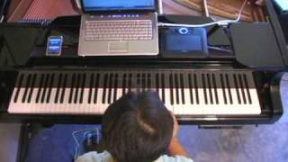 Clair de lune from scratch Piano Lesson 3  The First Measure [upl. by Cohen]