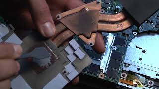 How to repaste a laptop CPU amp GPU [upl. by Atteras]