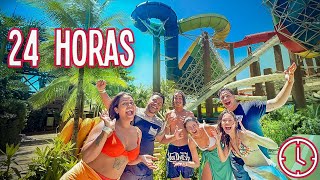 24 HORAS NO MEGA PARQUE AQUÁTICO [upl. by Fredric97]