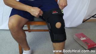 McDavid Knee Brace With PSII Polycentric Hinges 429  Hinged Knee Brace [upl. by Anson]