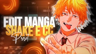 Shake e Cc pra edit manga  Preset  Alight motion [upl. by Almeta867]