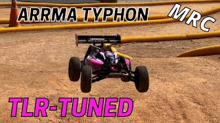 TLRTUNED ARRMA Typhon on the Track [upl. by Cutty284]