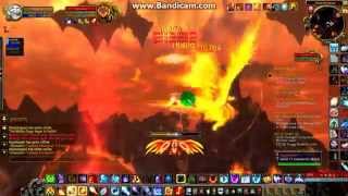 Warmane Firelands 10man Heroic 434 Mage soloing Alysrazor [upl. by Nedap]