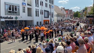 Kreativteil der Schulen Kinder und Heimatfest 2023 Montagsumzug Teil 2 Festzug [upl. by Aras985]