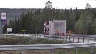 PEDERSEN Transport from Steinkjer  Norway Scania amp Volvo  by wwwNORTRUCKde [upl. by Jemmy178]