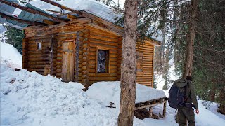 Found an abandoned Log cabin in the mountain Like new inside No one has been here for a long time [upl. by Rudelson]