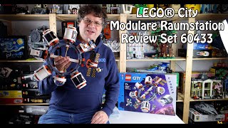 Review LEGO Modulare Raumstation City Space Set 60433 [upl. by Amarillas383]