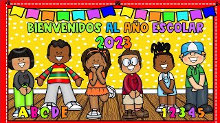 VIDEO DE BIENVENIDA A CLASES 2023 school bienvenidos saludos regresoaclases [upl. by Ttezil]