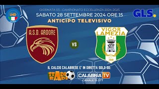 Brancaleone  Palmese 4a giornata campionato di Eccellenza Stagione 20242025 [upl. by Trellas220]