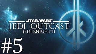 Star Wars Jedi Knight II Jedi Outcast Walkthrough part 5  Artus Topside No commentary [upl. by Dearman]