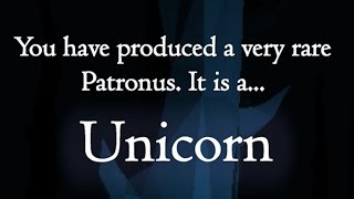 Very Rare PATRONUS  Unicorn Pottermore [upl. by Enyrehtak]