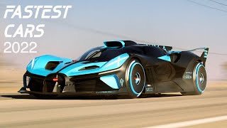 Top 10 FASTEST CARS In The World 2022 [upl. by Sorcim]