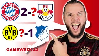 Bundesliga Gameweek 23 Predictions amp Betting Tips  Bayern Munich vs RB Leipzig [upl. by Baptlsta]