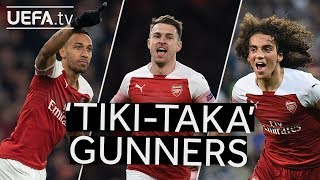 AUBAMEYANG RAMSEY GUENDOUZI Watch the best ARSENAL team goals in this UEL season [upl. by Ballinger119]