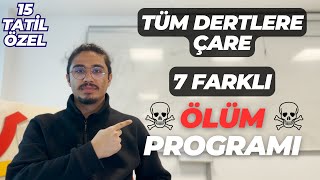 7 Farklı YKS Ölüm KampI  yks yks2024 [upl. by Llien838]