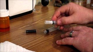 Luer Lock Cartomizer Fill Method for the Blind or Visually Impaired [upl. by Stubstad475]