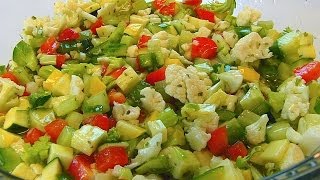 Bettys Healthy Marinated Vegetables [upl. by Tris26]