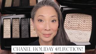 CHANEL Holiday Collection 2023  Swatches and Demo [upl. by Emmeram]