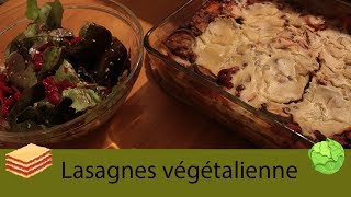 Recette n°9  Lasagnes végétaliennes  VEGAN [upl. by Aiket]