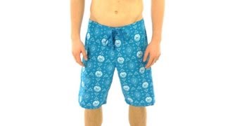 Hinano Tahiti Mens Etera Boardshort  SwimOutletcom [upl. by Oisacin]