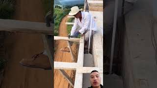 Kè cốp pha  mất an toàn lao động satisfying diy construction funny [upl. by Moreno]