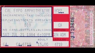 Whitesnake Cal Expo Amphitheatre Sacramento Ca 72184 xfer from master audio tape [upl. by Denoting689]