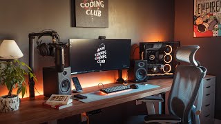 The Dream Desk Setup  Workspace  Desk Tour 2020 [upl. by Notrom]