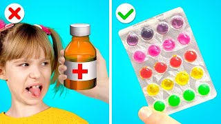 NIÑOS VS DOCTOR 💊  Asombrosas Ideas DIY Ideas y Trucos Para Padres por Gotcha [upl. by Bollinger864]