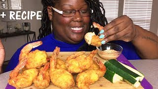 CAJUN STUFFED SHRIMP WITH CRAB 먹방 MUKBANG  RECIPE [upl. by Guido]