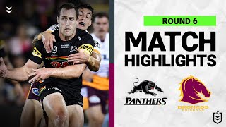 Penrith Panthers v Brisbane Broncos  Match Highlights  Round 6 2022  NRL [upl. by Sirromad556]