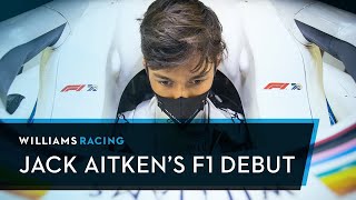 Jack Aitkens F1 debut for Williams Racing at the 2020 Sakhir Grand Prix [upl. by Osmond]