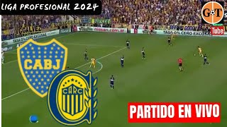 BOCA VS ROSARIO CENTRAL EN VIVO 🛑 Liga Profesional Fecha13 🌎 GRANEGA [upl. by Amitak913]