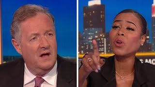 quotPiers YOU Are Racially Prejudicedquot Imarn Ayton Confronts Piers Morgan In HEATED Debate [upl. by Nivonod929]