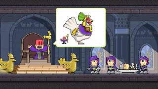 Dan The Man Action Platformer  Chicken God Event  Level 3 No Damage [upl. by Rebmyk]