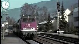 EinschlaffilmZugmitfahrt DeggendorfPlattlingPassau am 27121992Heimwärts Teil1 [upl. by Dar]