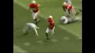 Cortney Grixbys kickoff return for a TD vs KSU [upl. by Natala]