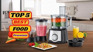 Best Food Processor 2024  Top 5 Food Processor on amazon [upl. by Ramon]