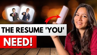 The IDEAL RESUME that Gets You SELECTED 💯 Make Your Resume STAND OUT [upl. by Parette]